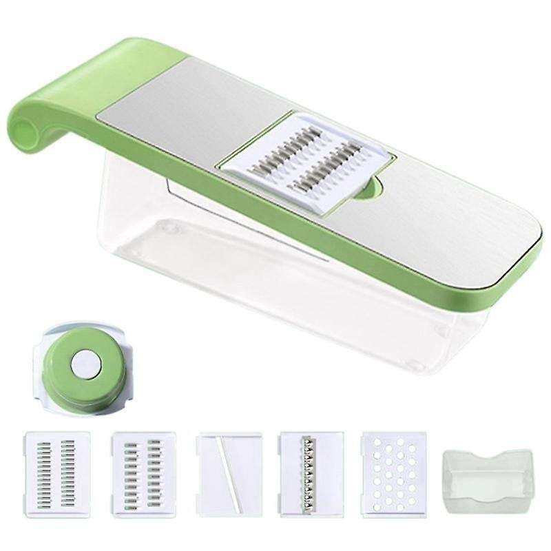, Multifunctional 5 in 1 Food Chopper, Kitchen Vegetable Slicer Dicer Cutter,Carrot and Garlic Chopp