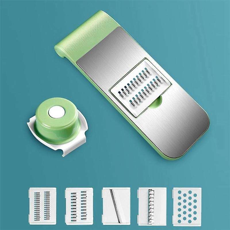 , Multifunctional 5 in 1 Food Chopper, Kitchen Vegetable Slicer Dicer Cutter,Carrot and Garlic Chopp