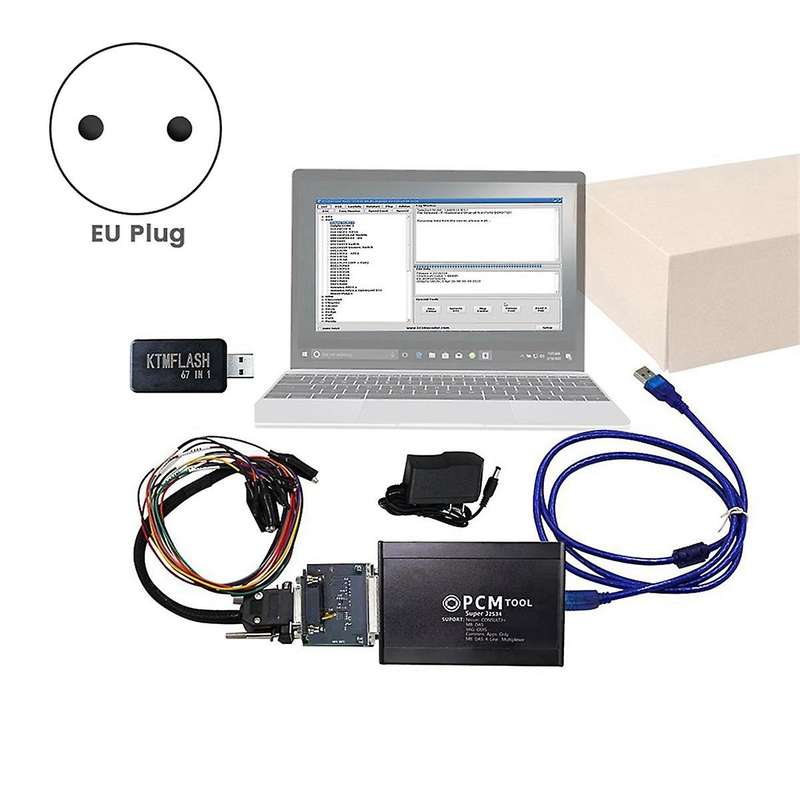 [Add DCM6.X and DCM7.X] ECUHELP PCM Tool Super J2534 67 in 1 PCM-.2.0 ECU Programmer Offline Work E