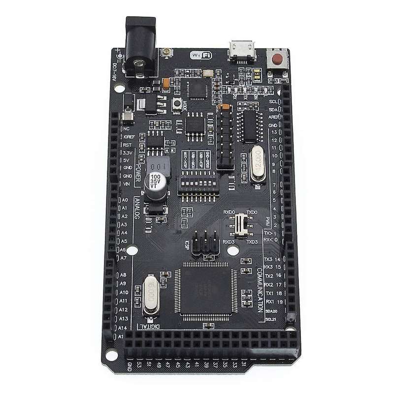 + WiFi R3 ATmega2560+ESP8266 32Mb Memory USB-TTL CH340G Compatible for NodeMCU for WeMos ESP8266