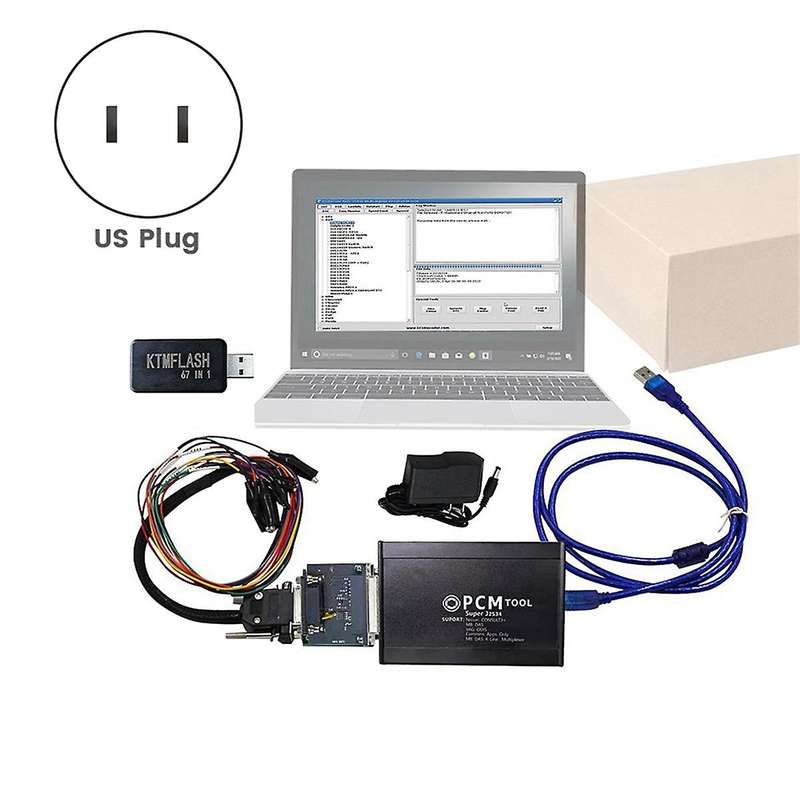[Add DCM6.X and DCM7.X] ECUHELP PCM Tool Super J2534 67 in 1 PCM-.2.0 ECU Programmer Offline Work U