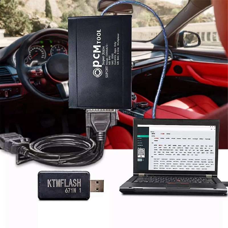 [Add DCM6.X and DCM7.X] ECUHELP PCM Tool Super J2534 67 in 1 PCM-.2.0 ECU Programmer Offline Work U