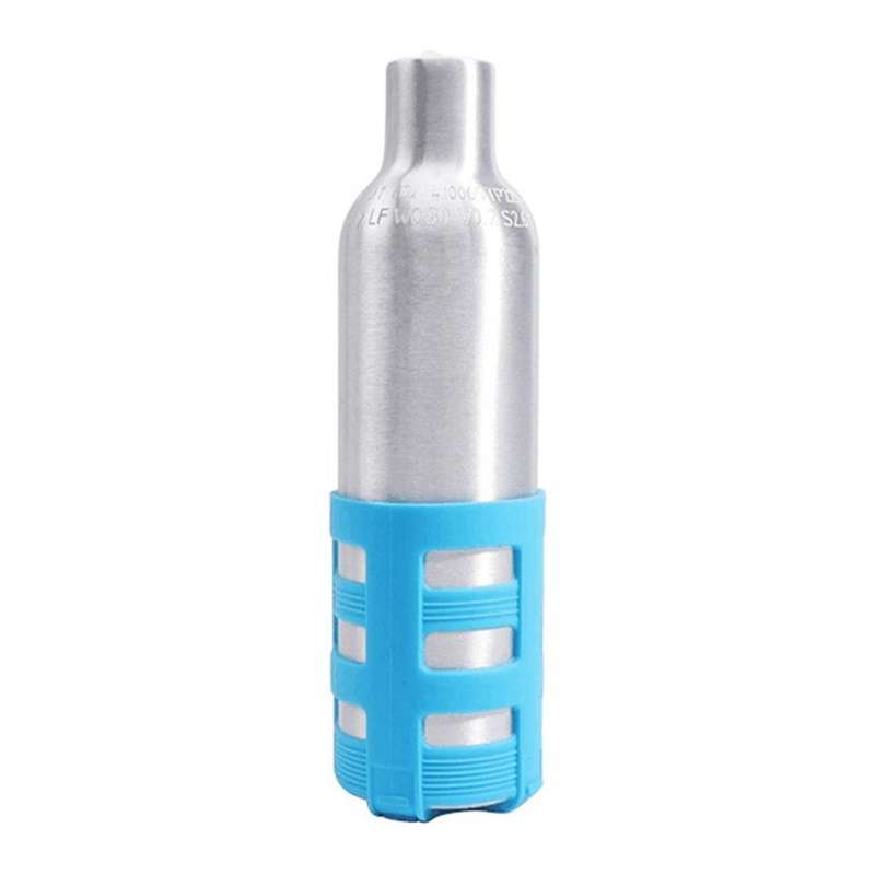 0.2L Black Soda Maker Refillable Soda Spare Reusable CO2 Cylinder Accessory for Soda Machines