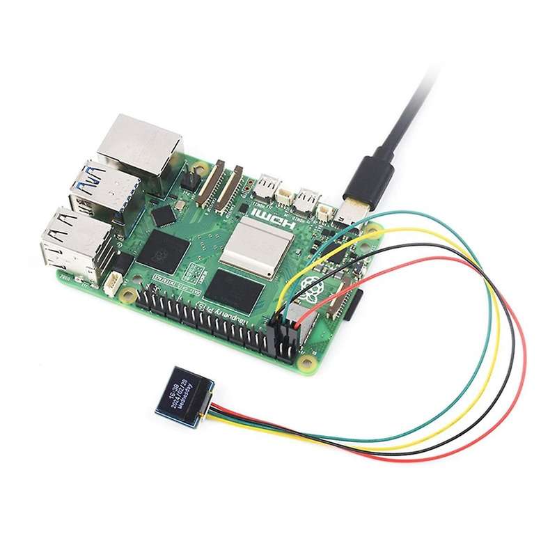 0.49 Inches Oled Module 64x32 Resolution I2C Communication Black and White Display Multi-Function Co