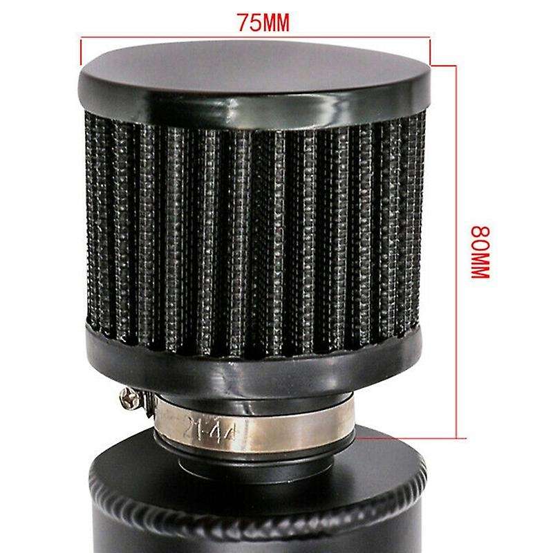 0.75L Universal Oil Catch Can AN10 Baffled Motor Engine with Hose Kit Aluminum