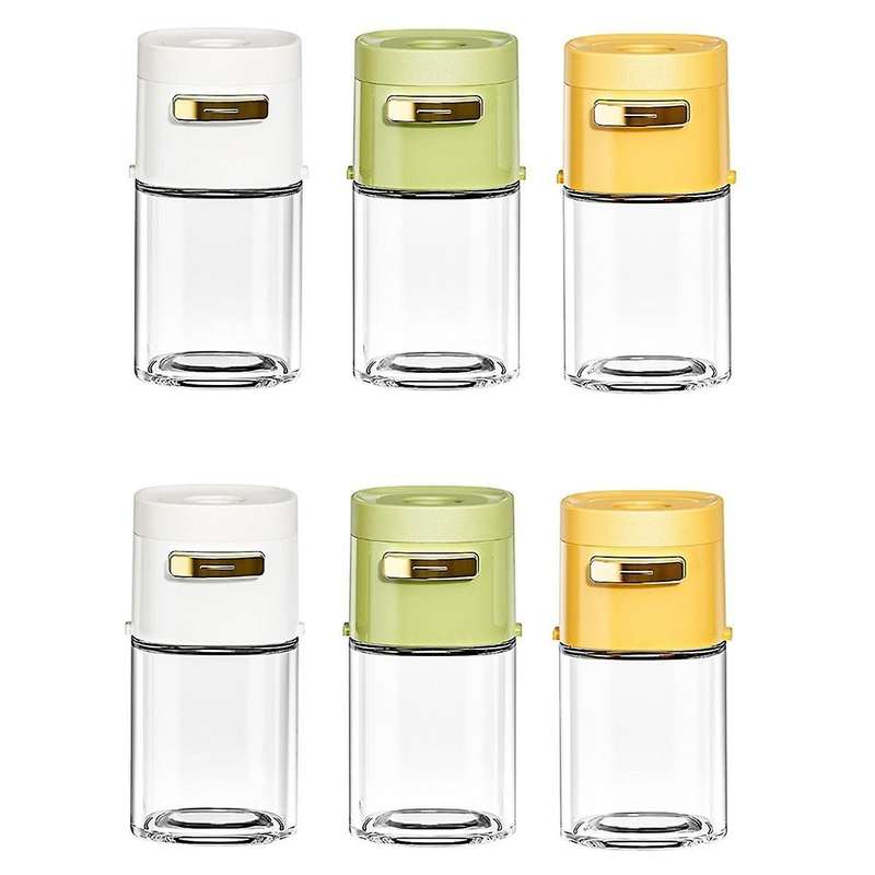 0.5g Metering Salt Shaker Dispenser Salt Tank Sugar Bottle Spice Pepper Salt Shaker Spice Jar Can Se