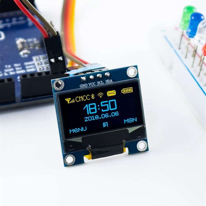 0.96 Inch 5PCS OLED I2C Display Module for 128x64 Pixel IIC Serial Self-Luminous Display Module