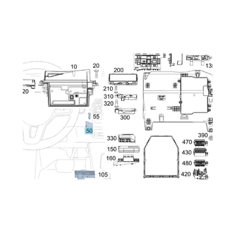 0009822904 ,A0009822904 Battery Pyrotechnical Fuse Battery Protector for A W177