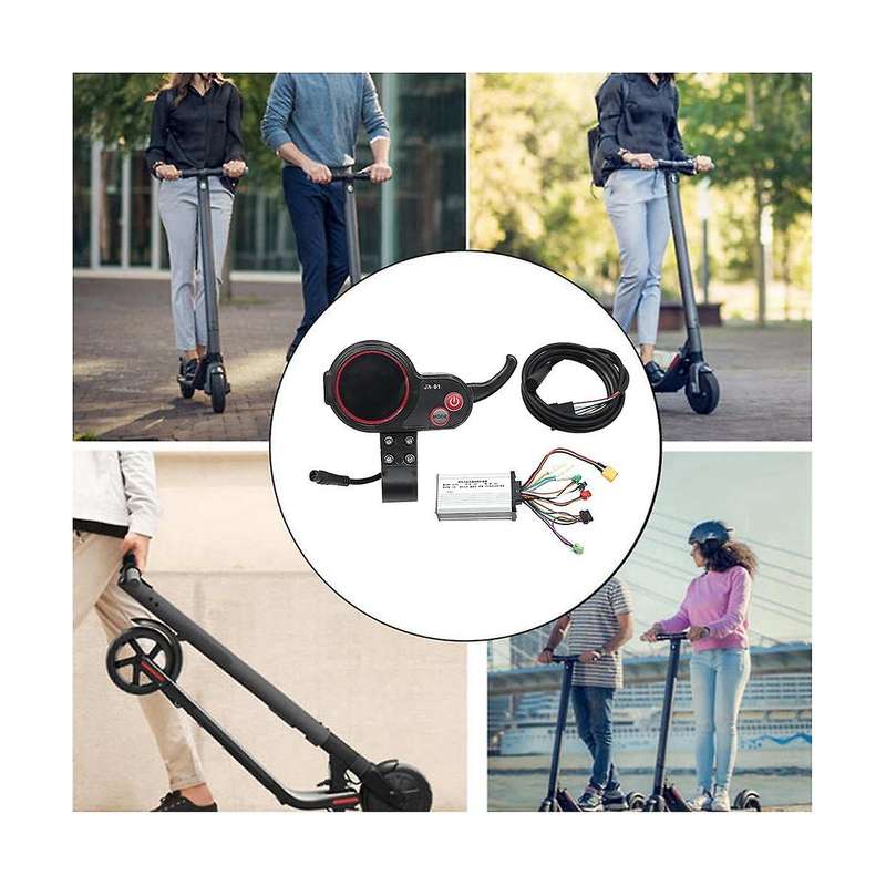-01 Meter Dashboard Lcd Display 6pin+48v 20a Brushless Controller without Hall for Electric Scooter