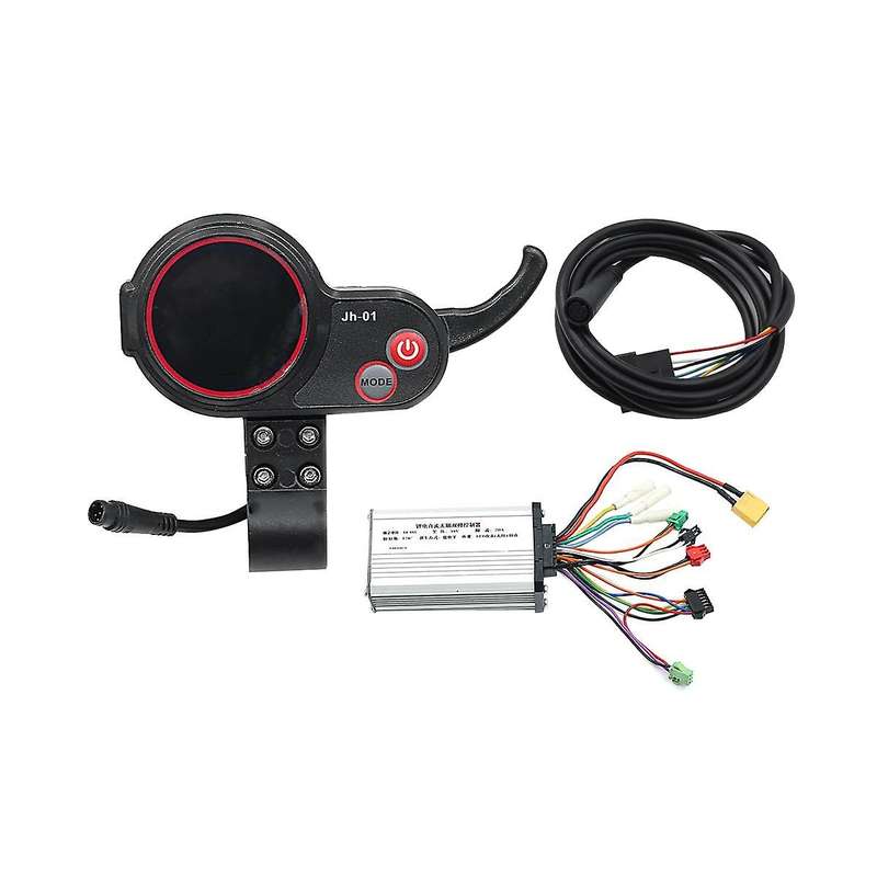 -01 Meter Dashboard Lcd Display 6pin+48v 20a Brushless Controller without Hall for Electric Scooter
