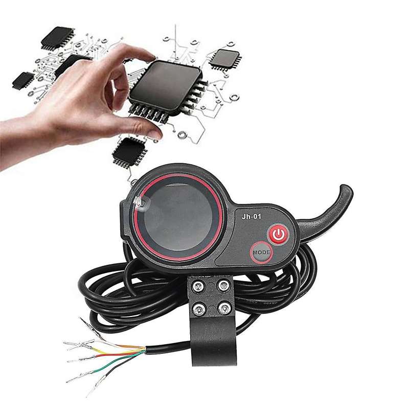 -01 Meter Dashboard LCD Display Only for the Same Model E-Bike Electric Scooter Meter Throttle Long