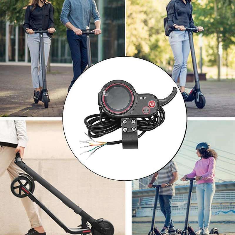 -01 Meter Dashboard LCD Display Only for the Same Model E-Bike Electric Scooter Meter Throttle Long