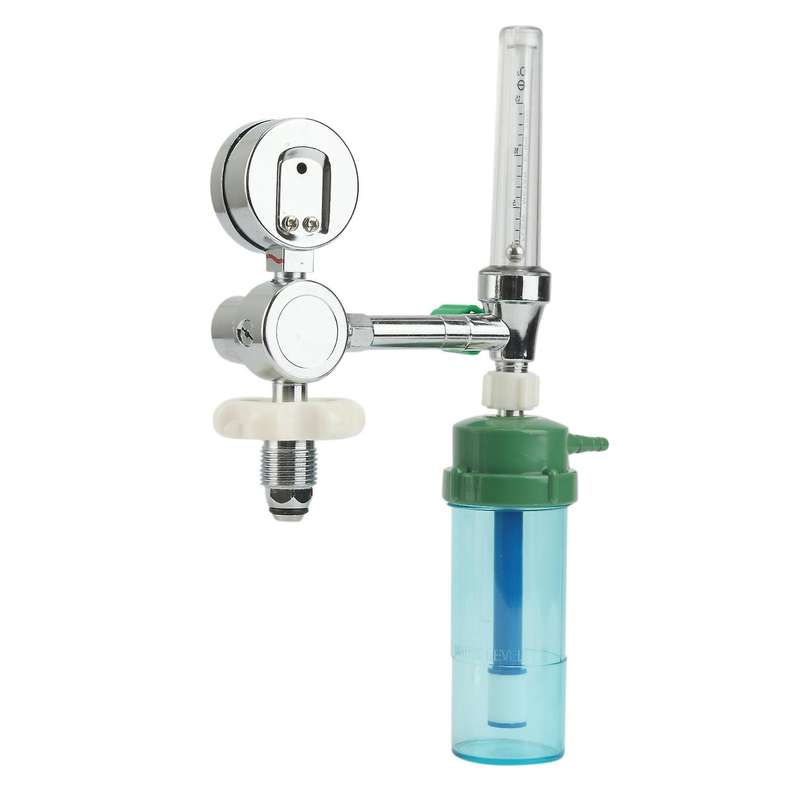 0-15L/Min Oxygen Inhaler Regulator Pressure Flow Meter Outlet External Thread G5/8 Inch