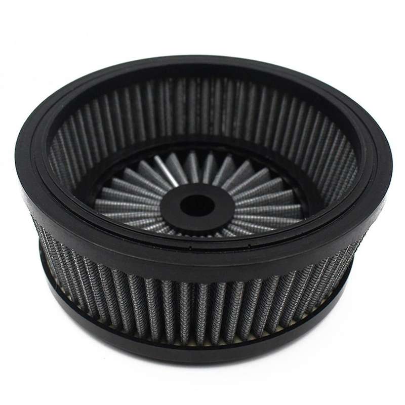 0206-0091 Motorcycle Air Cleaner Intake Filter for Design Venturi Motorcycle Accessories Gray