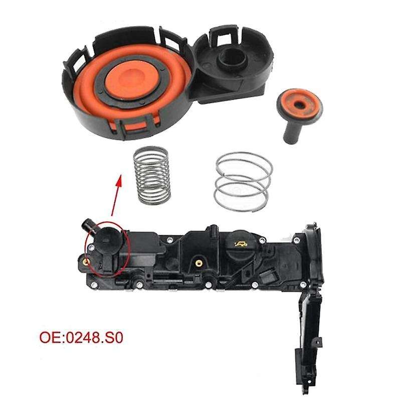 0248.S0 New PCV Valve Cover with Membrane for 1.6Hdi 8V 9688939180 31330192 1685815