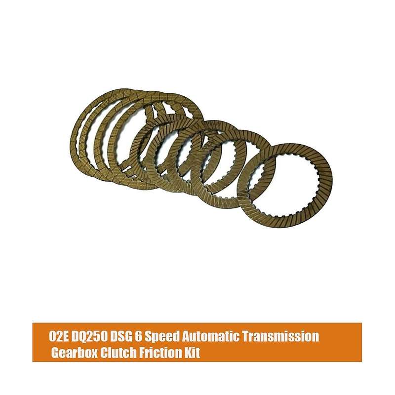 02e Dq250 6 Speed Automatic Transmission Gearbox Clutch Pistion Friction Kit for A3 Q3 Seta