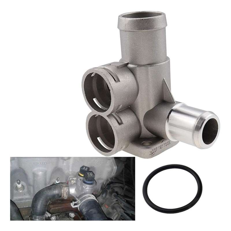 037 121 133B Aluminium Alloy Cooling Coolant Hose Pipe Connector for / Golf / 037121133