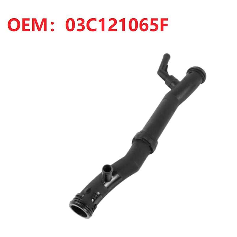 03C121065F Engine Cooling System Water Coolant Flange Pipe Fits for Golf Car Accessories