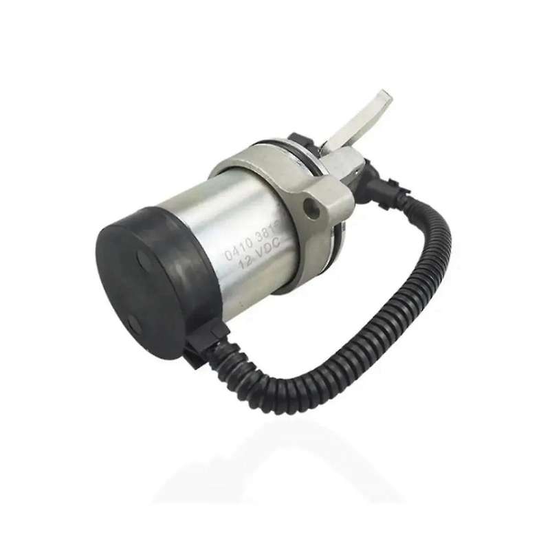 04103816 12v Fuel Solenoid Valve Flame Out Solenoid Valve Excavator Parts for Deutz