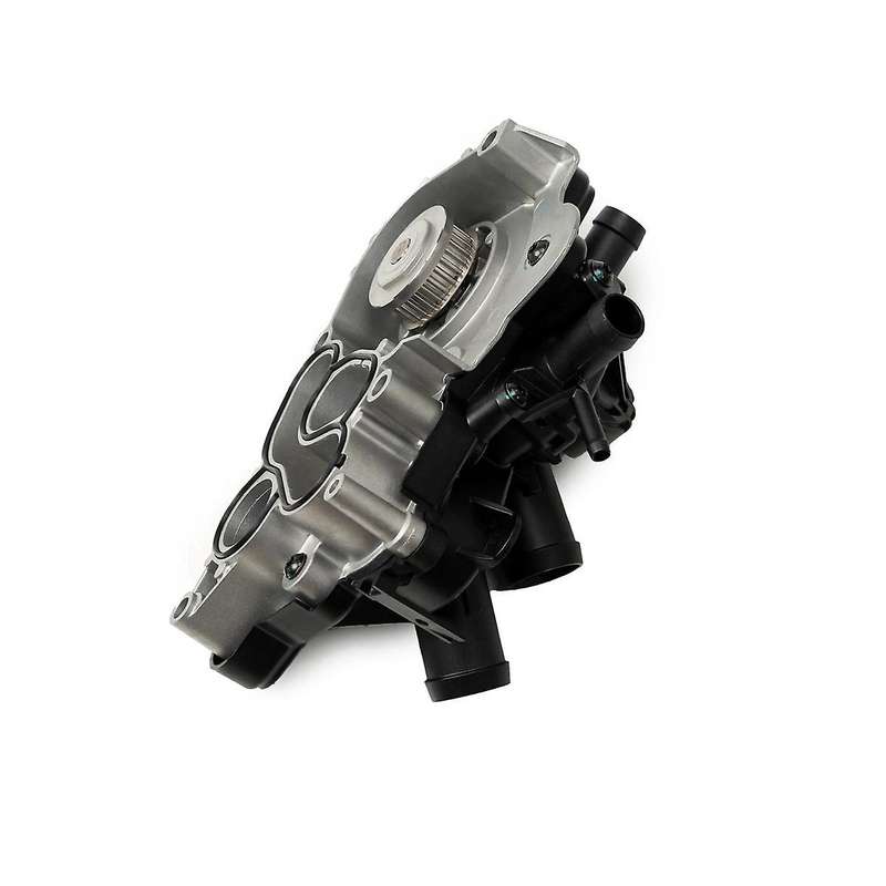 04e121600cb Engine Cooling Water Pump Head Coolant Pump Thermostatic Housing Water Pump Auto for Go