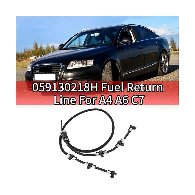 059130218h Fuel Return Line Road Hose Crude Oil Injector Hose Leak Line Auto for A4 A6 C7