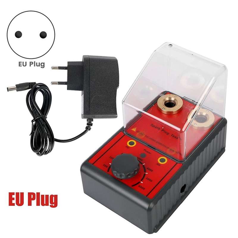 0-6000RPM 12V Spark Plug Tester Diagnostic Tool Analyzer Ignition System Test Motorcycle Truck Gaso