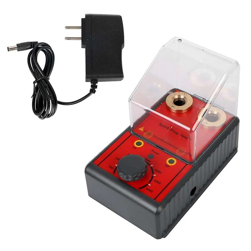 0-6000rpm 12v Spark Plug Tester Diagnostic Tool Analyzer Ignition System Test Motorcycle Truck Gasol