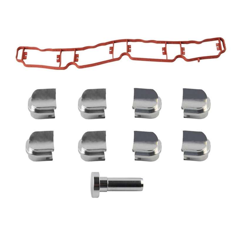 06F133201P Intake Manifold Runner Flap Delete Gasket Swirl Valve Assembly for Seat EA113 2.0 TFSI -0