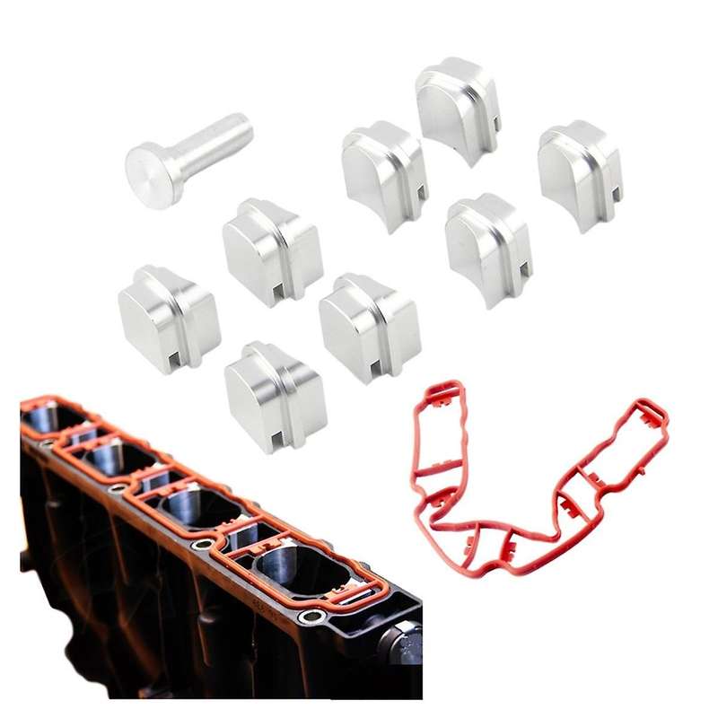 06F133201P Intake Manifold Runner Flap Delete Gasket Swirl Valve Assembly for Seat EA113 2.0 TFSI -0