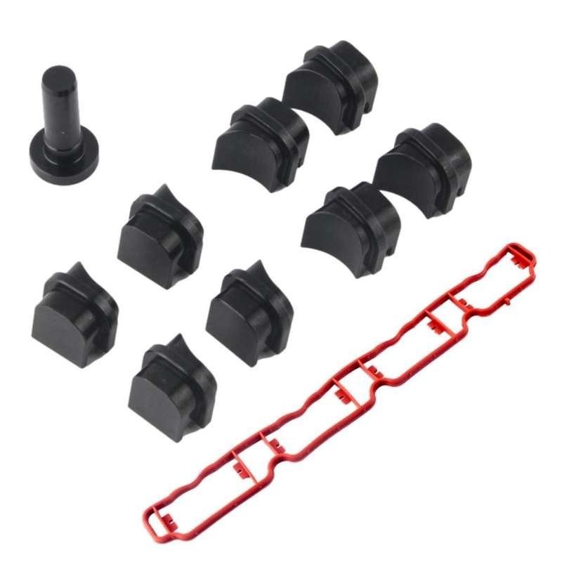 06F133201P Intake Manifold Runner Flap Delete Gasket Swirl Valve Assembly for Seat EA113 2.0 TFSI -0