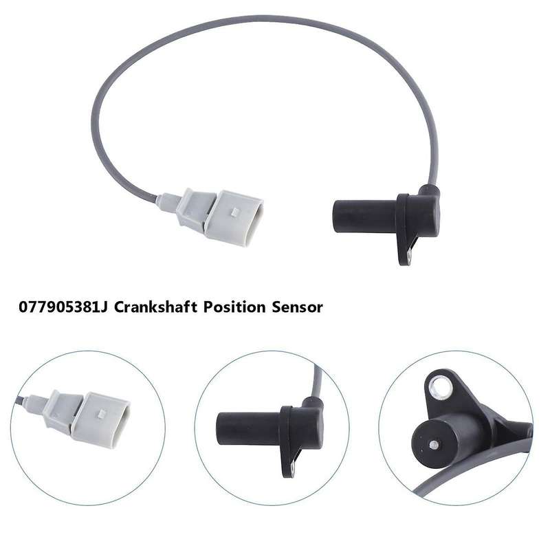 077905381J Crankshaft Position Sensor Fit for A8 A8L 2004-2007 3.7L/4.2L Gasoline BFM 077 905 381 J