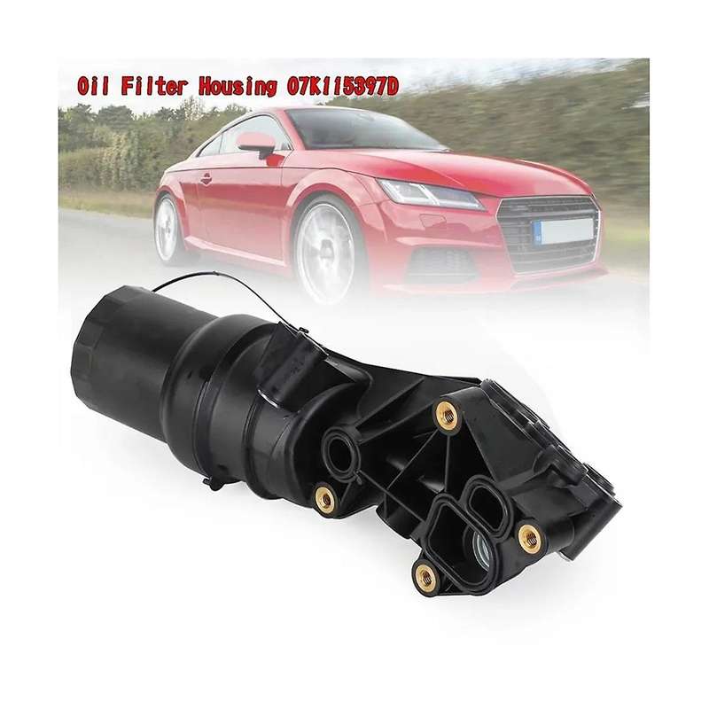 07K115397D 07K115397A Oil Filter Adapter Housing for TT New III Golf V 2.5