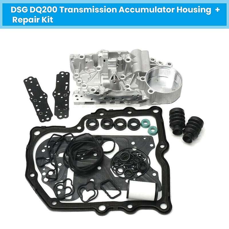 0AM DQ200 7-Speed Gearbox Transmission Valve Body Accumulator Housing + Repair Kit for - 0AM325066