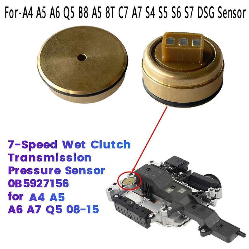0B5 7-Speed Wet Clutch Transmission Pressure Sensor 0B5927156 for A4 A5 A6 A7 Q5 08-15 02E Gearbox