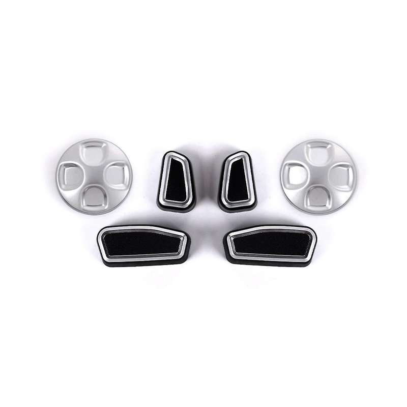 1 6 Pieces Car Accessories Button Cover for 2014 2015 2016 2017 Interior Accessories
