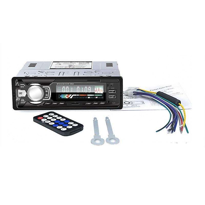 1 Din Car MP3 Multimedia Player Bluetooth Autoradio 12V Car Stereo Radio FM Aux-IN Input Receiver US