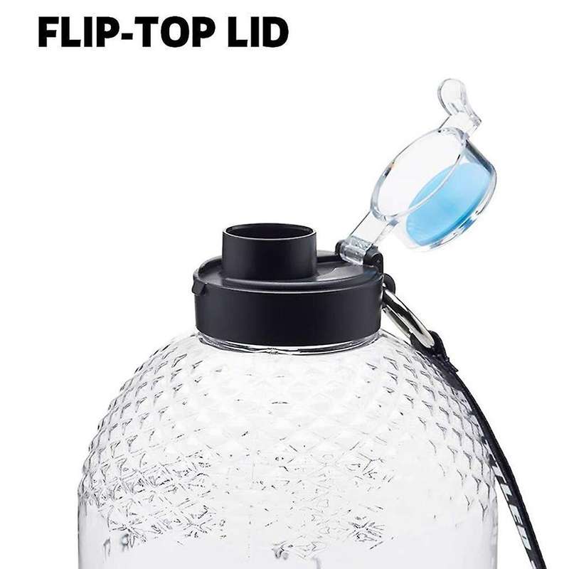1 Gallon Water Bottle Sport Outdoor Jug Camping Portable Travel Large Drinking Bottle Tour Water Bot