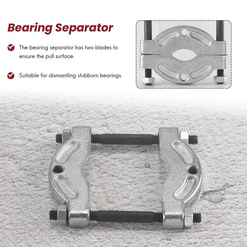 1 Inch Bearing Separator 10mm-30mm Small Bearing Splitter Bearing Puller Bearing Separator Remover T