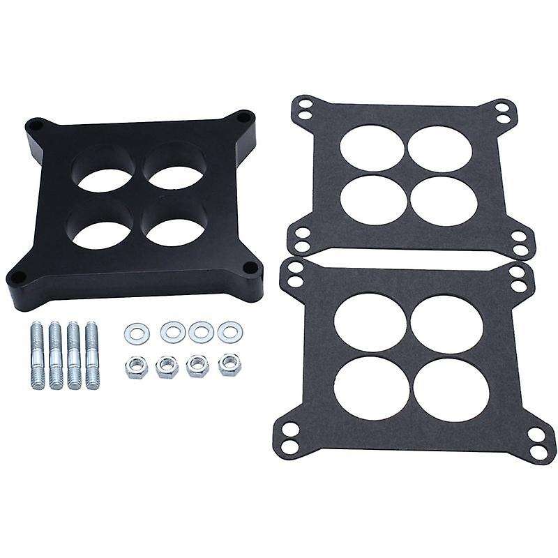 1 Inch Ported Phenolic Carburetor Spacer for Holley BBC Chevy V8