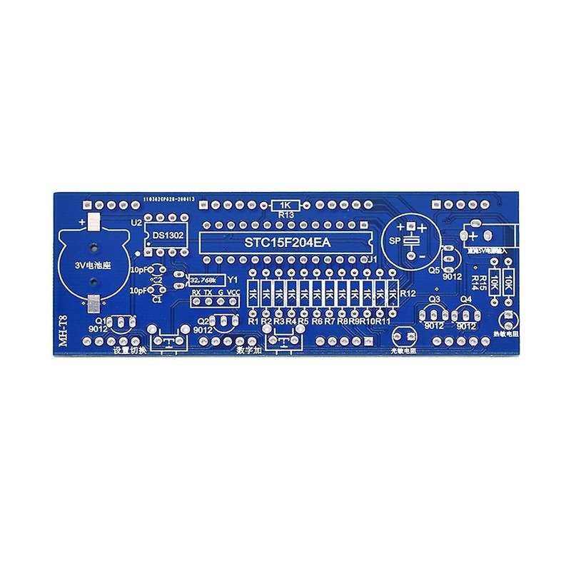 1 Inch Electronic Kit Digital Clock Set Microcontroller RED Tube LED Display Time