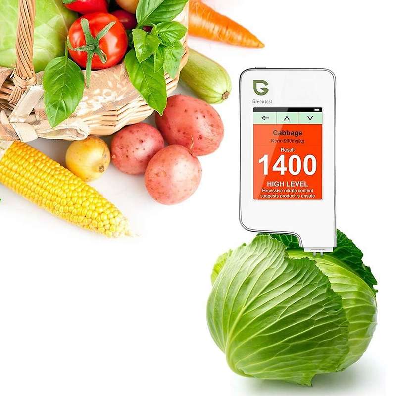 1 Nitrate Tester Food Safety Detector Portable Food Nitrate Tester Vegetable, Fruit, Meat, Food Wa