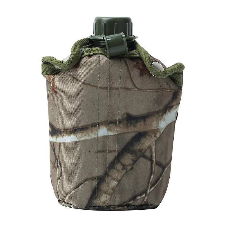 1 Liter Outdoor Sports Camouflage Cloth Set American-Style Kettle Portable Mini Large Capacity Water
