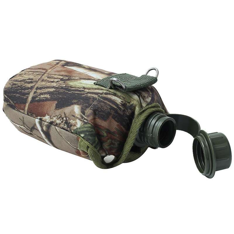 1 Liter Outdoor Sports Camouflage Cloth Set American-Style Kettle Portable Mini Large Capacity Water