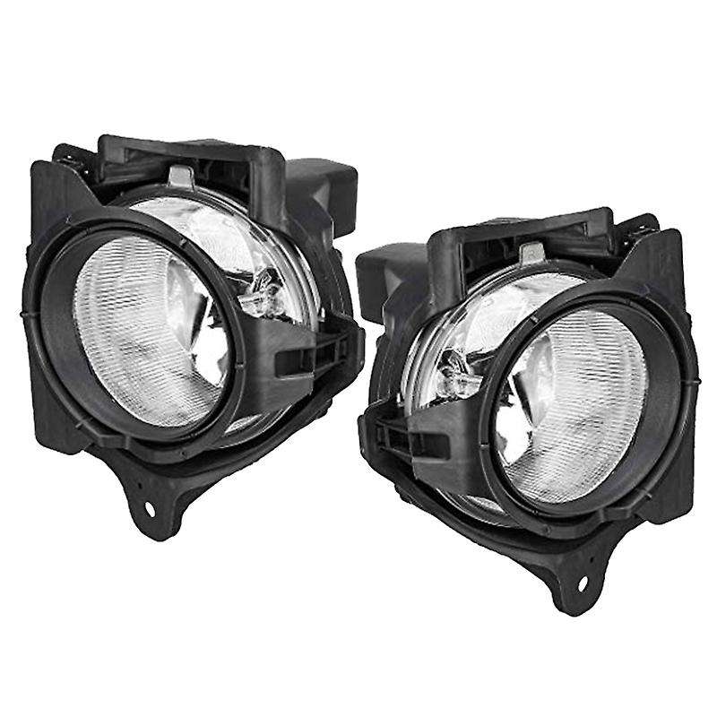 1 Pair 12V Car Fog Light Assembly Lamp for MK7 2012 2013 2014 2015 2016 with Harness Relay