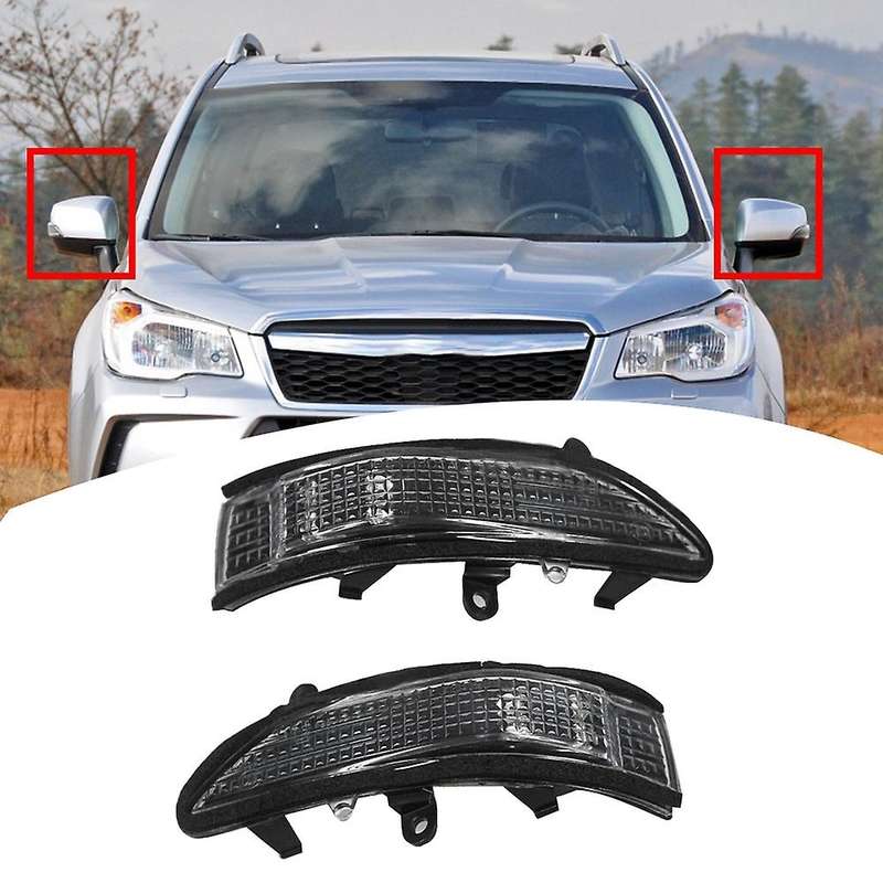 1 Pair (L&R)Rear View Mirror Door Side Indicator Turn Signal Light Lamp for Forester Legacy Tribeca