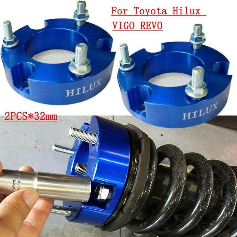 1 Pair 32Mm Suspension Lift Kits Front Coil Strut Shock Spacer for T6 T7 for BT-50 NAVARA