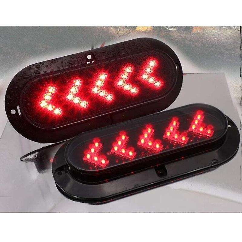 1 Pair 25 LED LED Side Marker Light Universal Car Clearance Warning Light for Boats Truck Trailer Pi