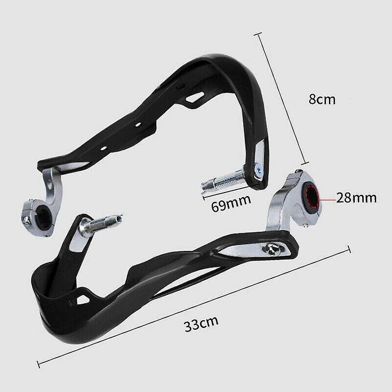 1 Pair 22mm 28mm Motorcycle Hand Guard Handle Protector Motorbike Scooter Windproof Handlebar HandGu