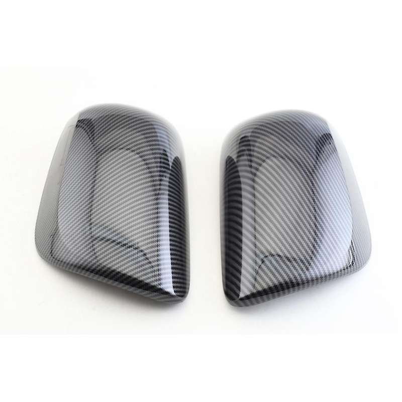 1 Pair ABS Carbon Fiber Look Side Rear View Mirror Cover for 2007-2013 87915-02910 87945-02910
