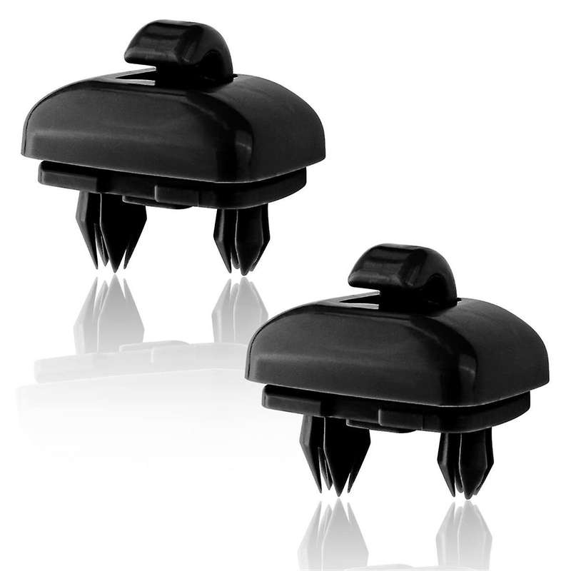 1 Pair Auto Black Sun Visor Buckle Hook Internal Bracket 8U0857562A 8E0857561 for A3 A4L A5 A6L Q5 Q